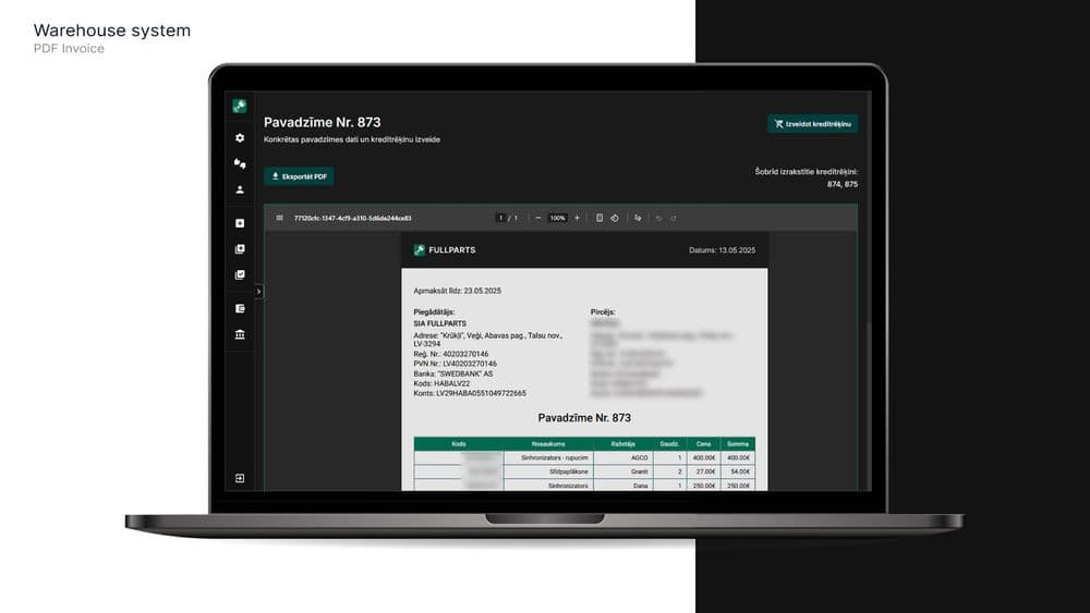 Lauksaimniecības tehnikas detaļu tirdzniecība