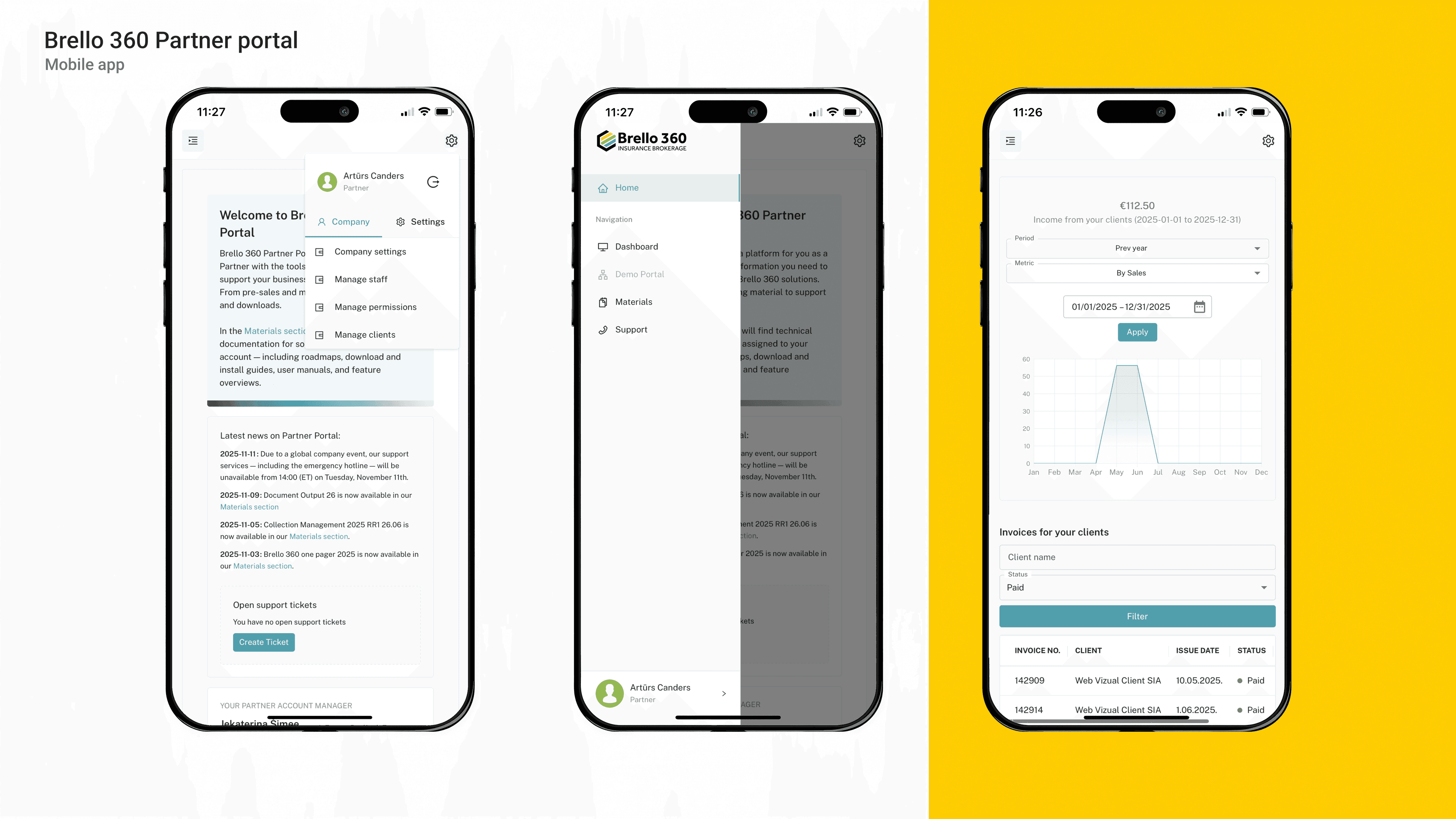 Brello 360 Partneru portāls