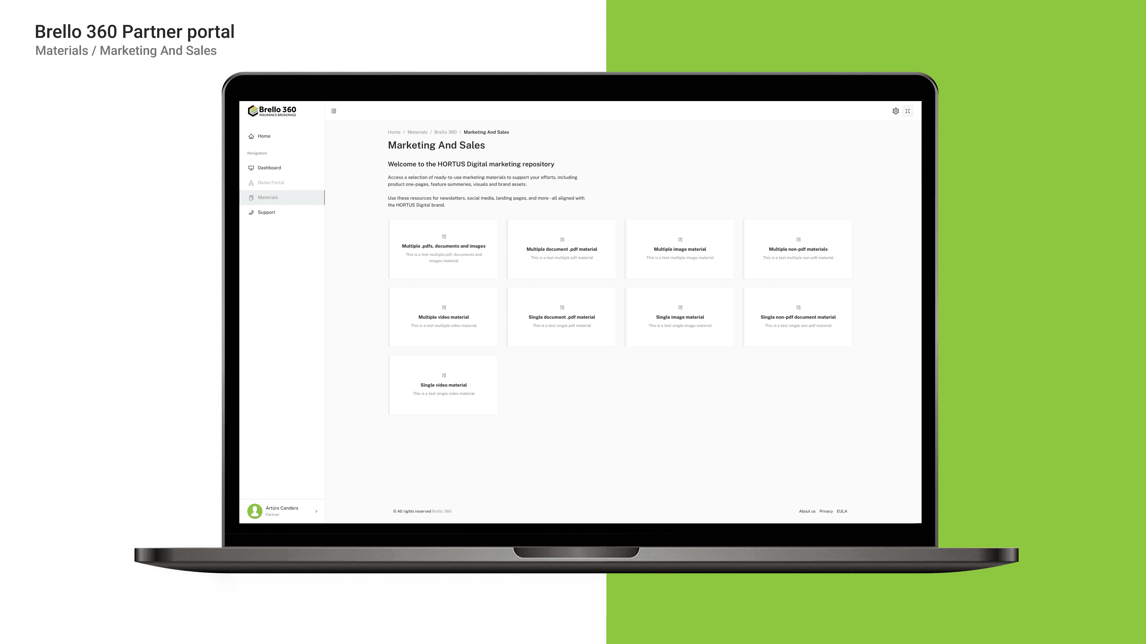 Brello 360 Partneru portāls