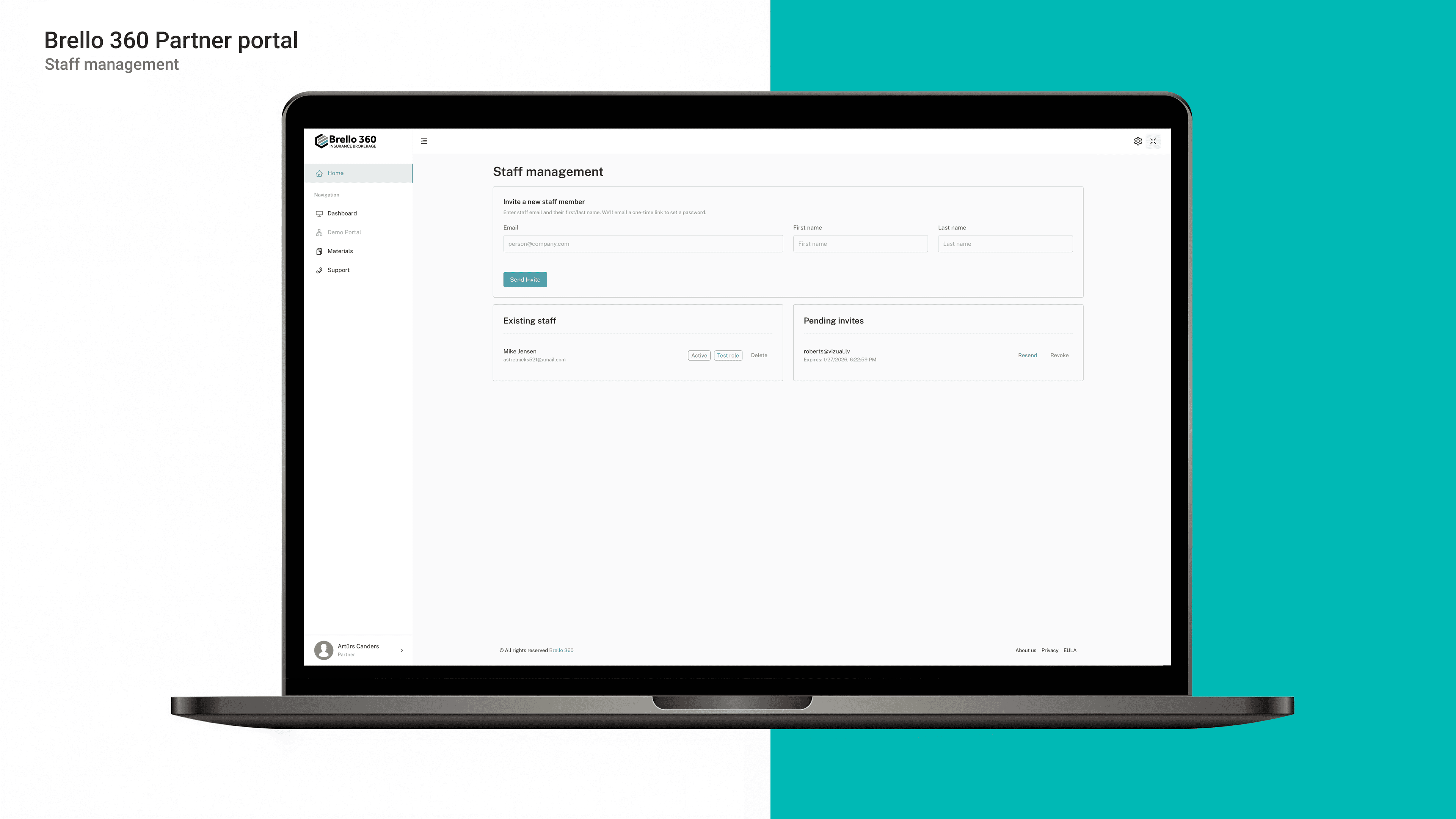 Brello 360 Partneru portāls
