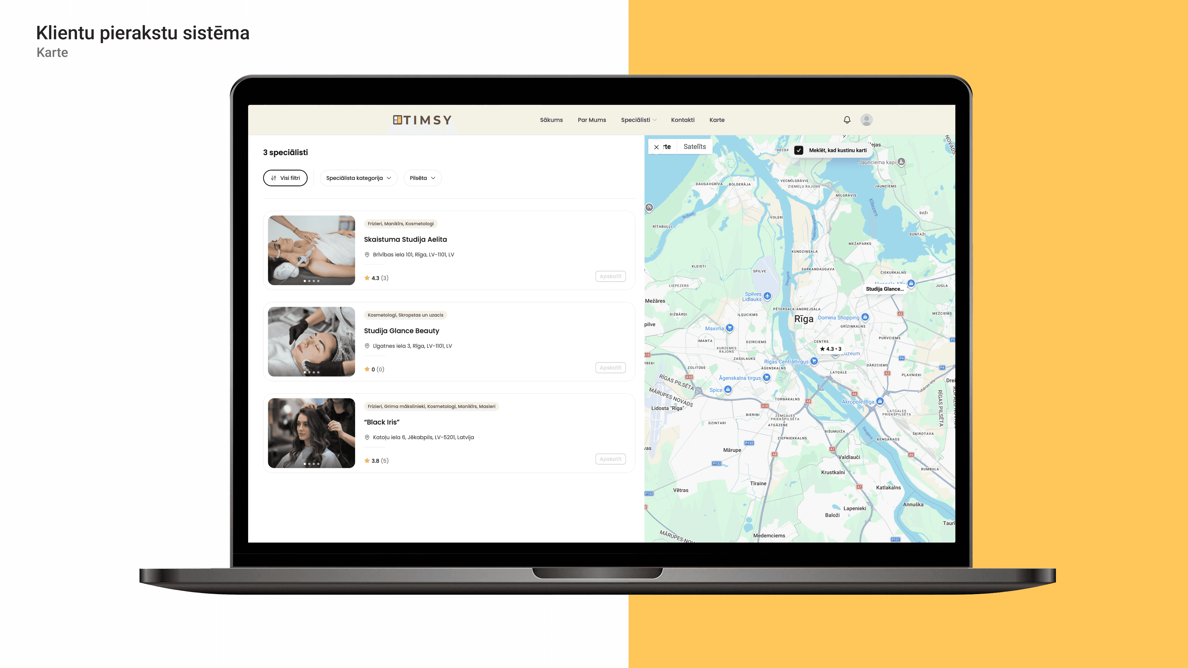 Klientu pierakstu sistēma
