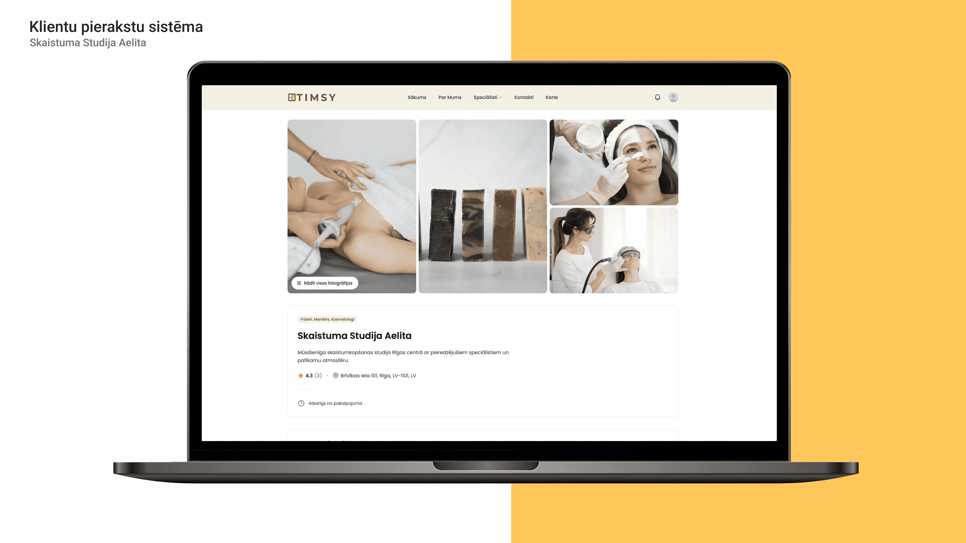 Klientu pierakstu sistēma