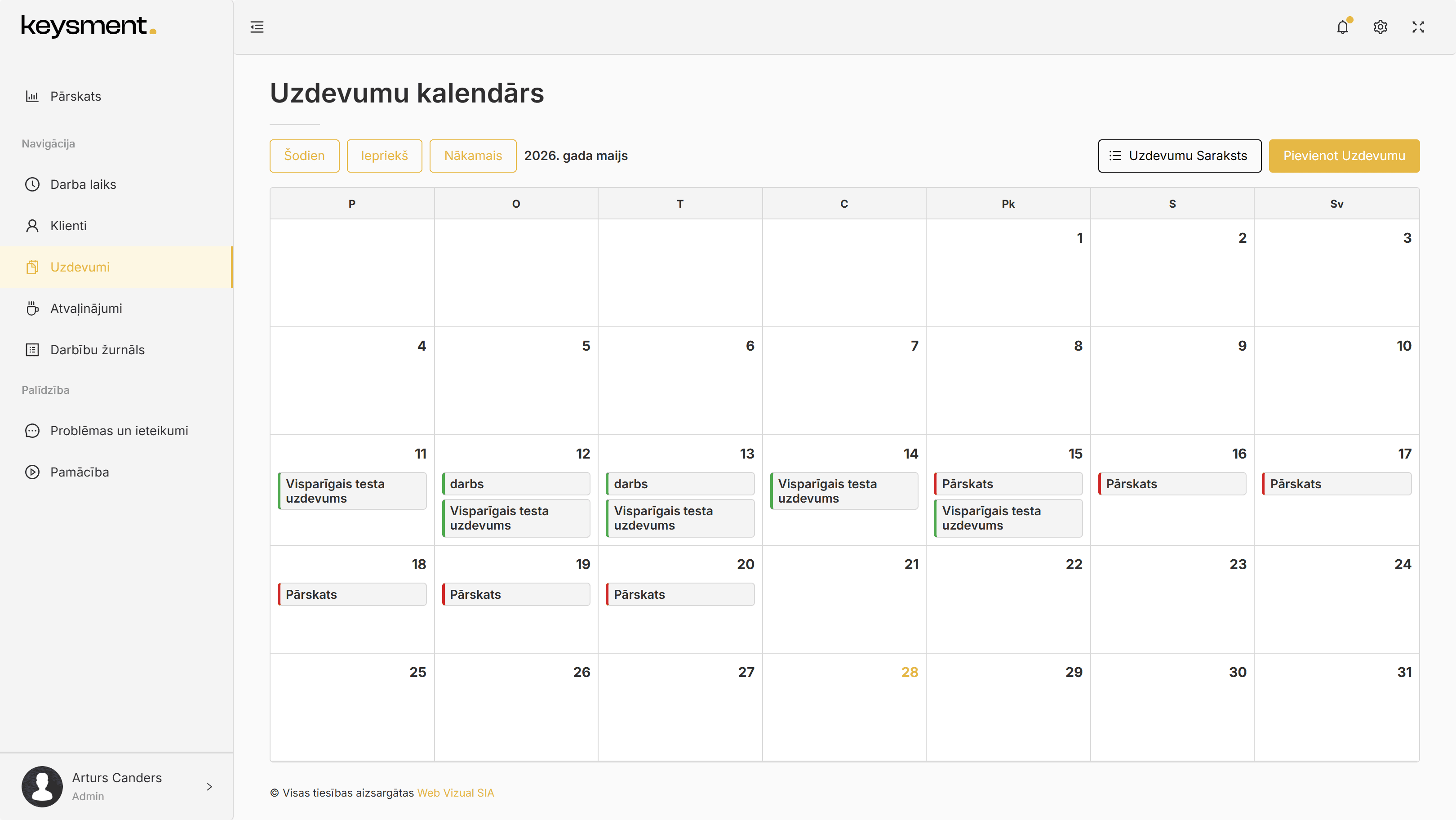 Accounting Outsourcing Management System